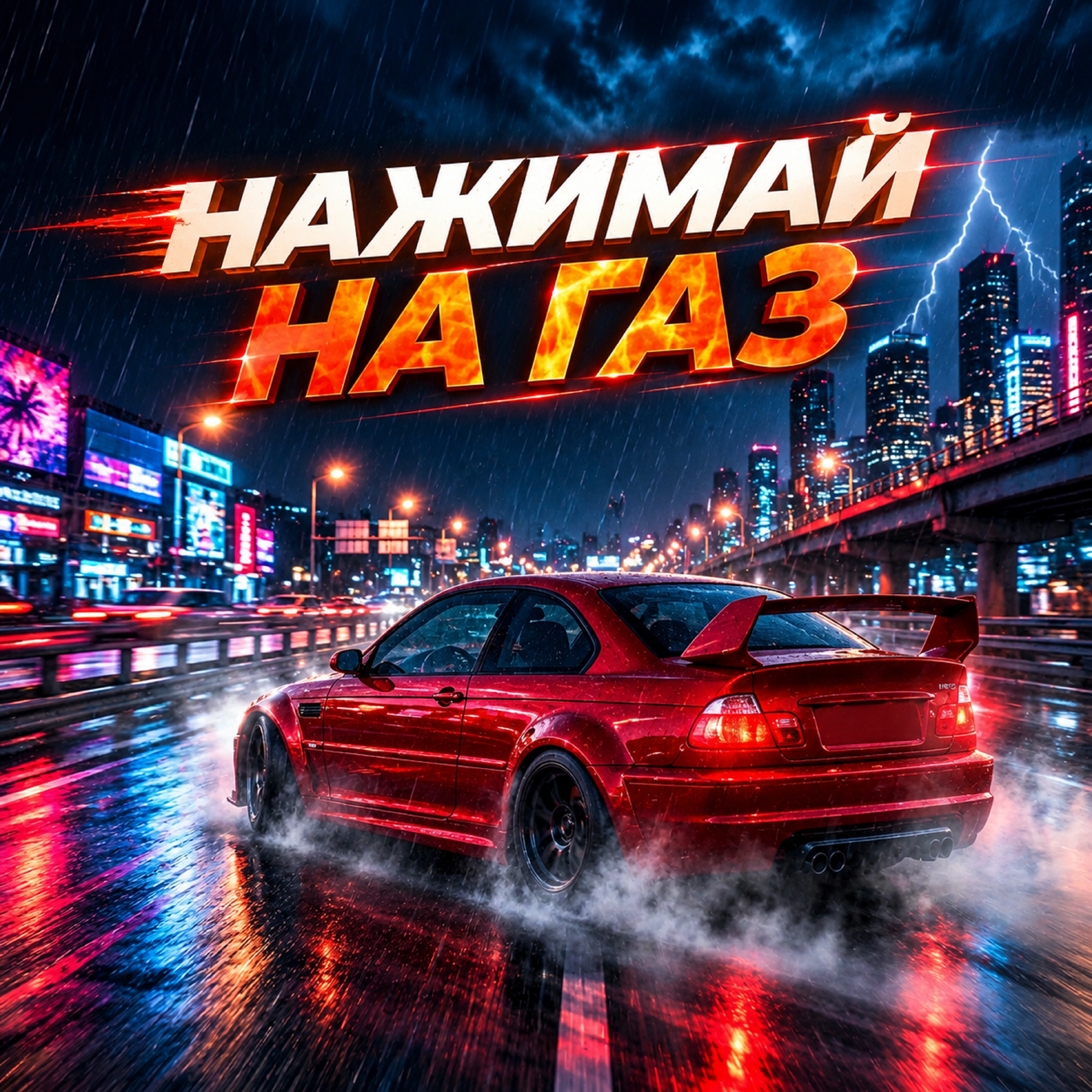 Нажимай на газ — обложка