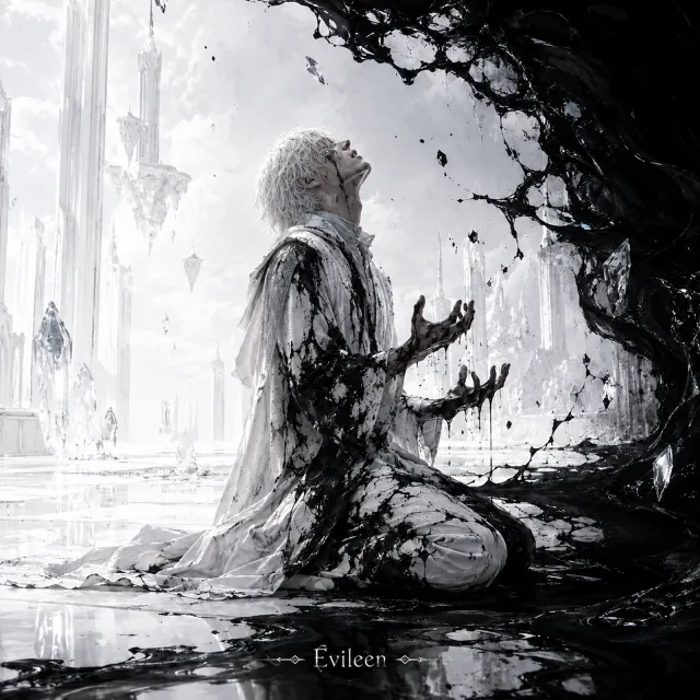 Evileen — Белый мир — обложка релиза