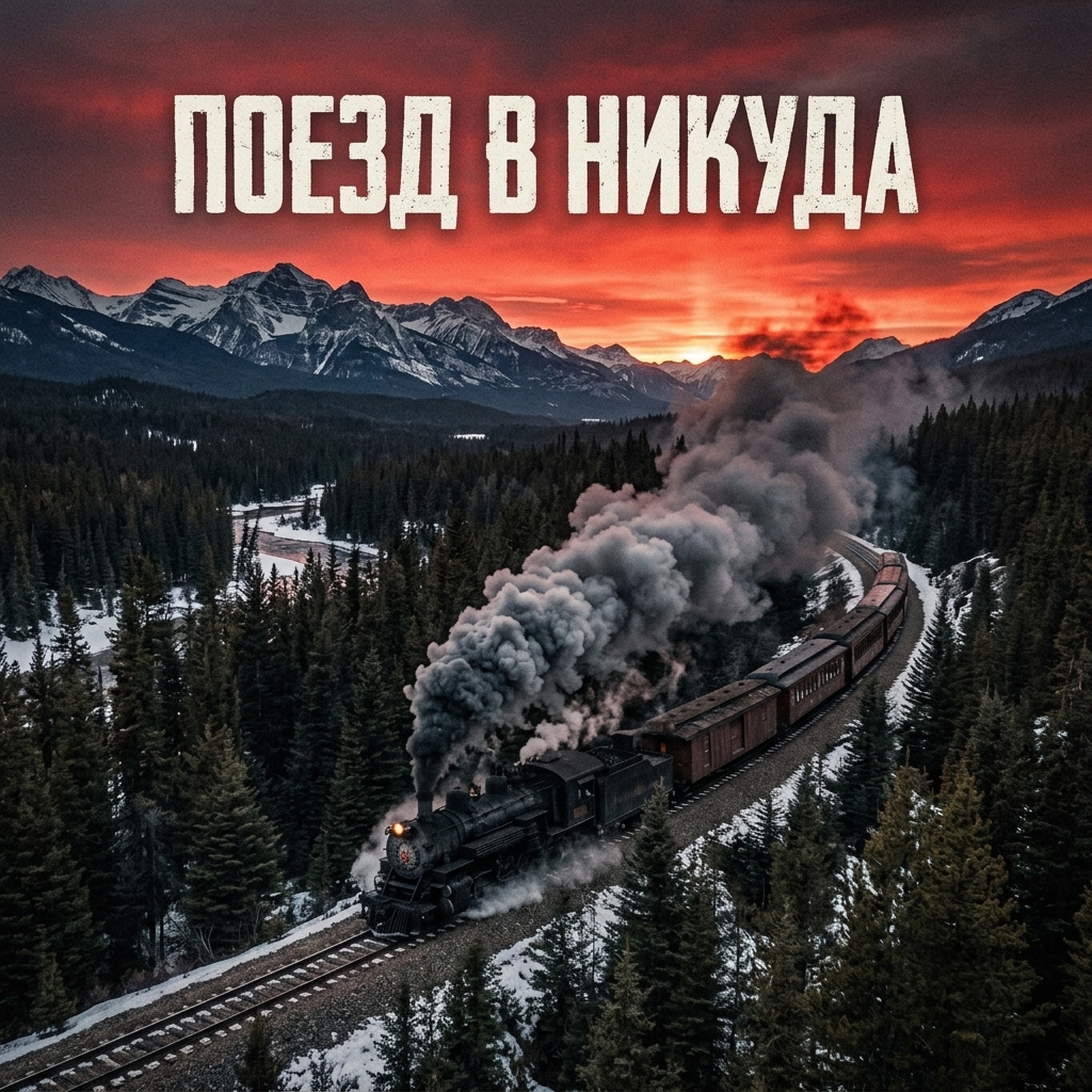ПОЕЗД В НИКУДА — обложка