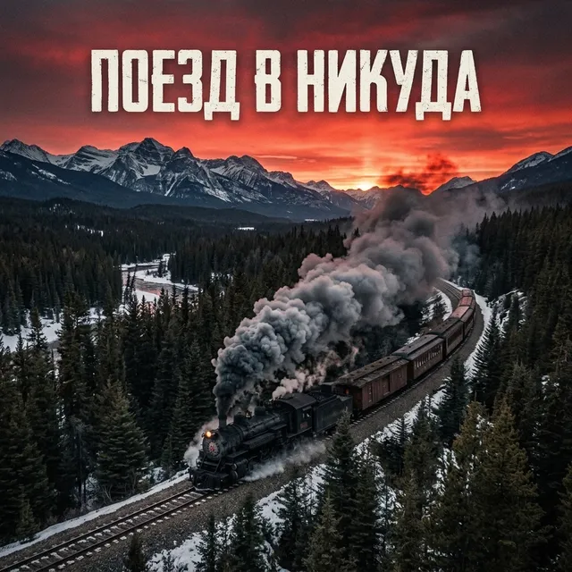 GazLodya — ПОЕЗД В НИКУДА — обложка релиза