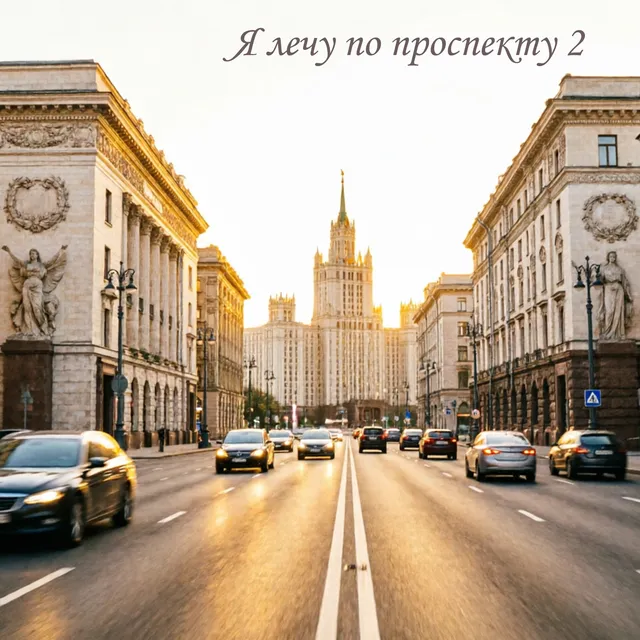 Umbratoris — Я лечу по проспекту 2 — обложка релиза