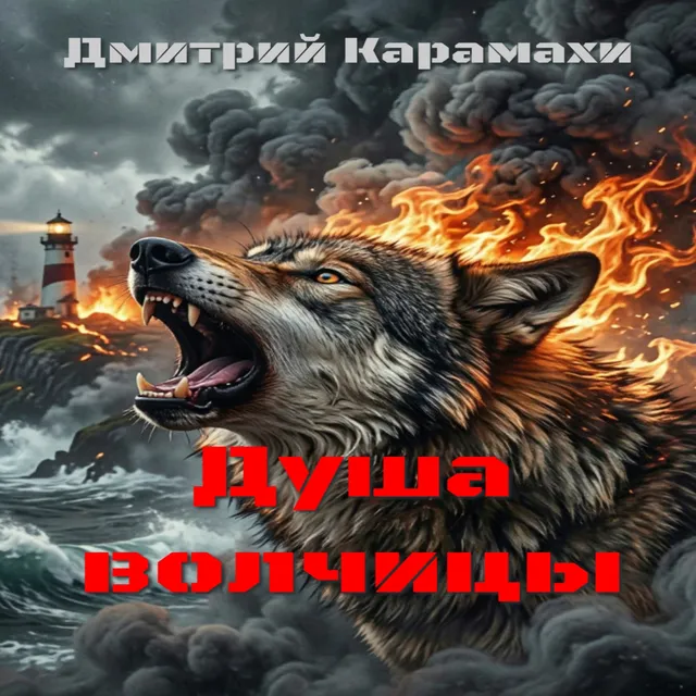 Дмитрий Карамахи — Душа волчицы — обложка релиза