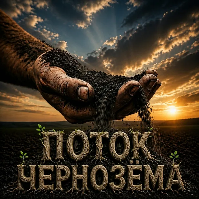 Поток чернозёма — Россошь — обложка релиза