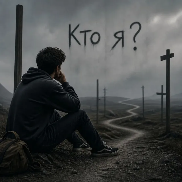 EvGgenesis — Кто я ? — обложка релиза
