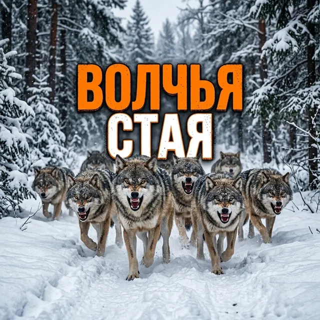 GazRock — ВОЛЧЬЯ СТАЯ — обложка релиза