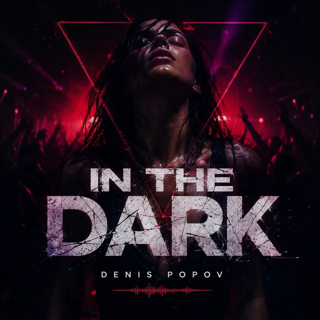 Denis Popov — In the dark — обложка релиза