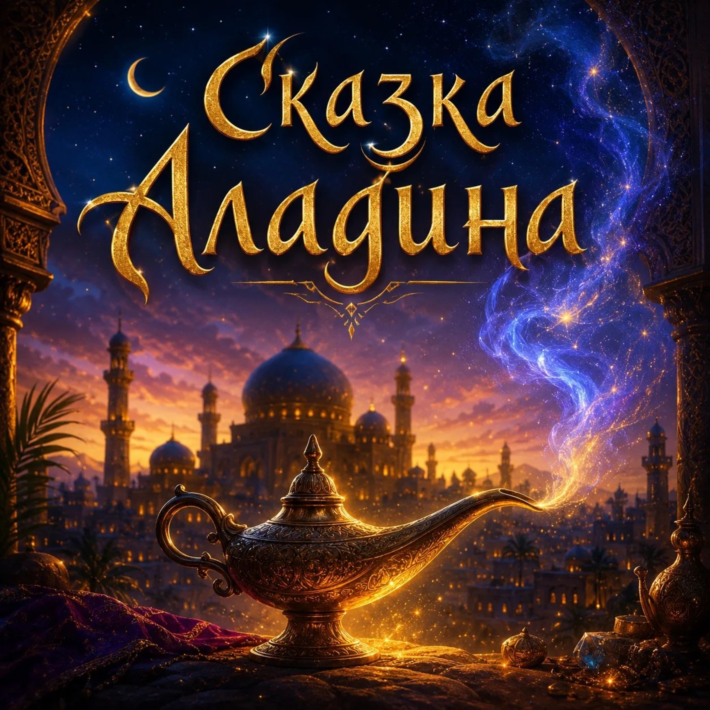 Сказка Аладина — обложка