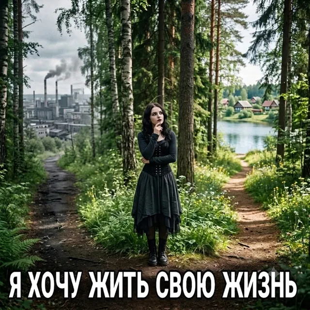 GazLodya — Я хочу жить свою жизнь — обложка релиза