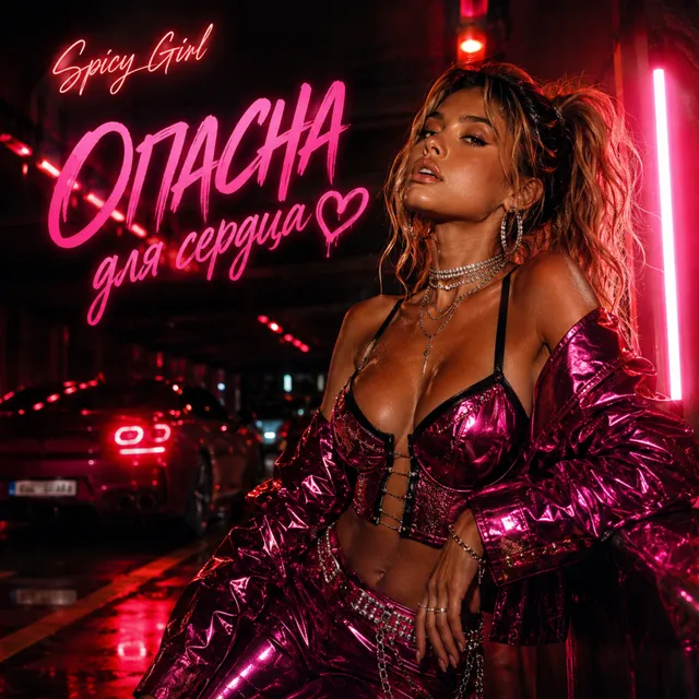 SpicyGirl — Опасна для сердца — обложка релиза
