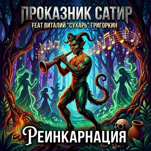 Реинкарнация — Проказник Сатир — обложка релиза