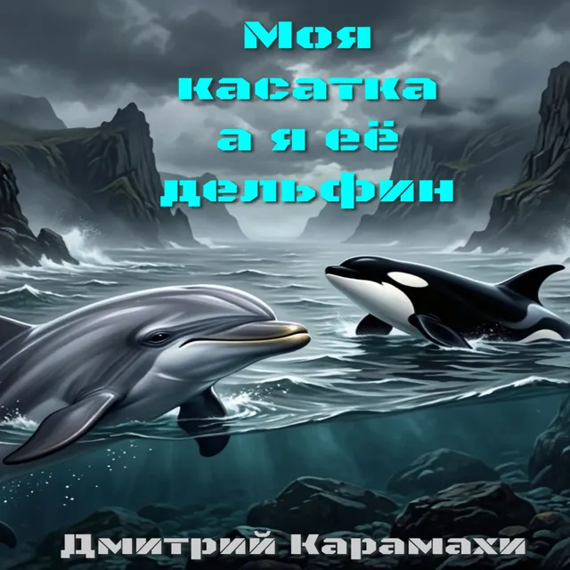 Дмитрий Карамахи — Моя касатка а я её дельфин — обложка релиза