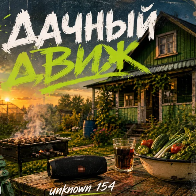 Unknown 154 — Дачный движ — обложка релиза