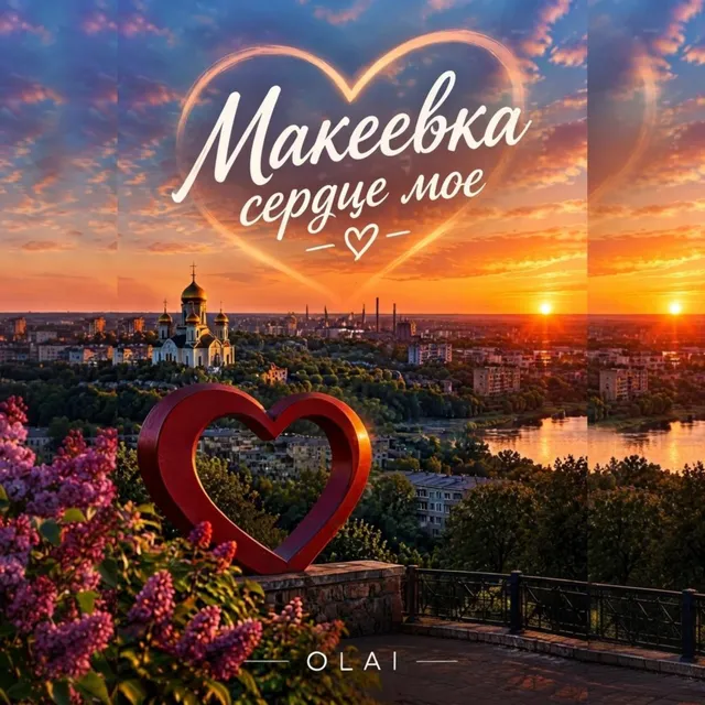 OLAI — Макеевка - сердце мое — обложка релиза