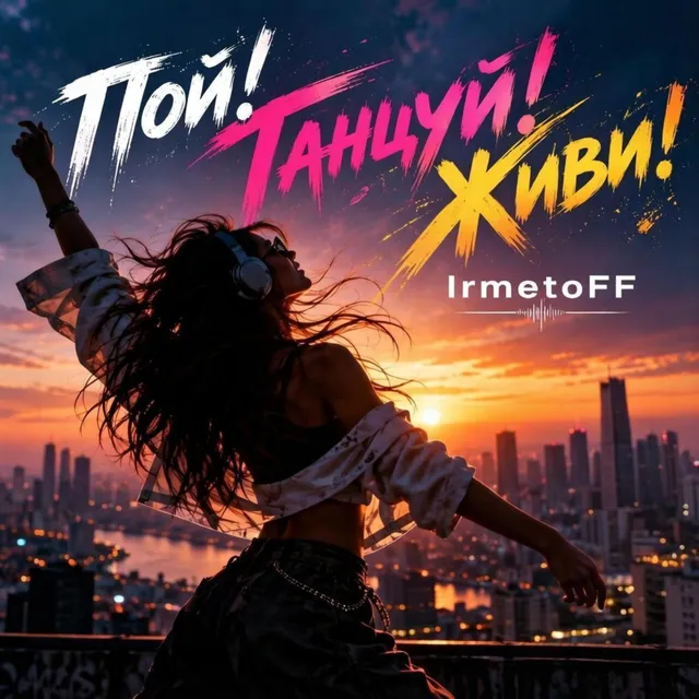 IrmetoFF — Пой! Танцуй! Живи! — обложка релиза