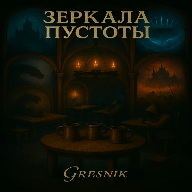 GRESNIK — Зеркала Пустоты — обложка релиза