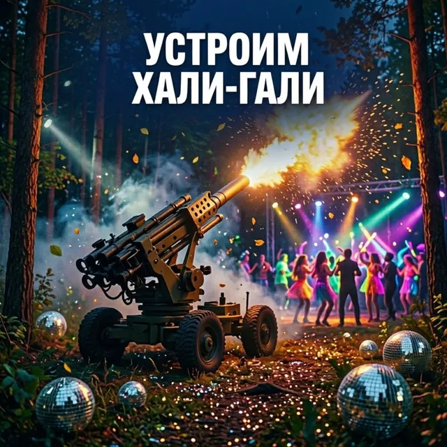 Б-16 — Устроим Хали-Гали — обложка релиза