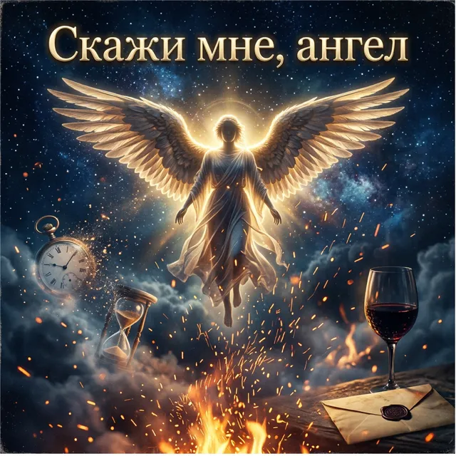 Андрей Алякин — СКАЖИ МНЕ, АНГЕЛ — обложка релиза