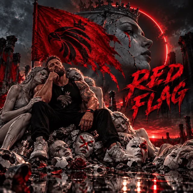 OrlovFitWorld — RED FLAG — обложка релиза