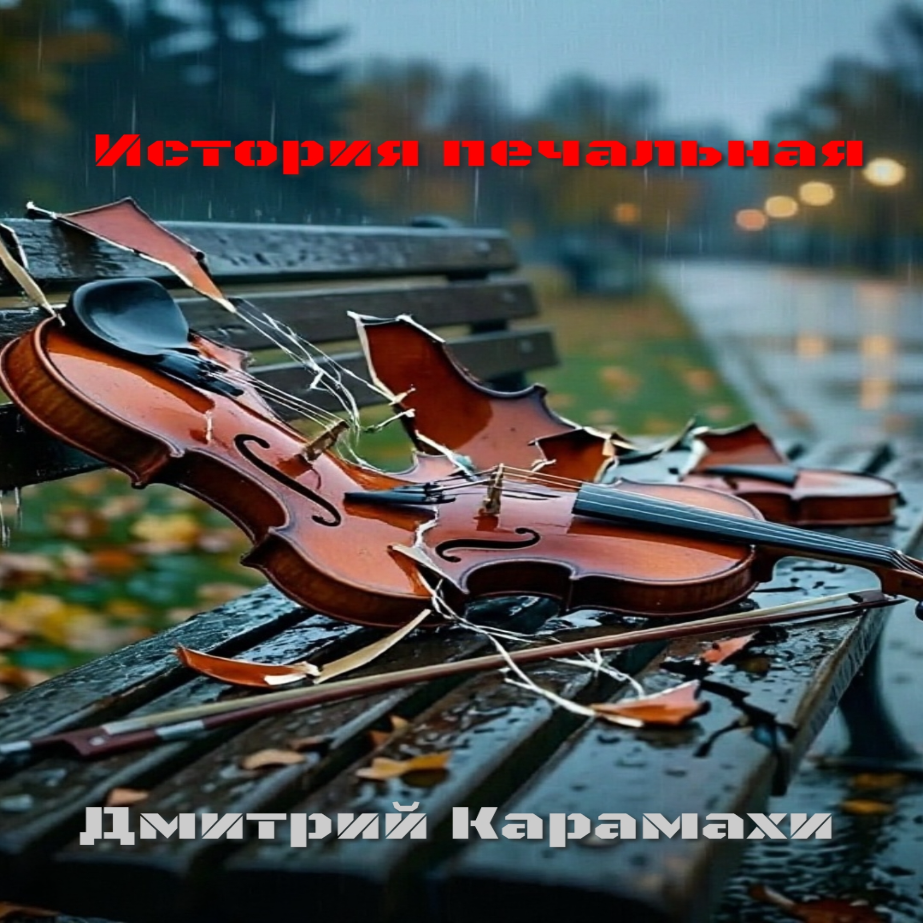 История печальная — обложка