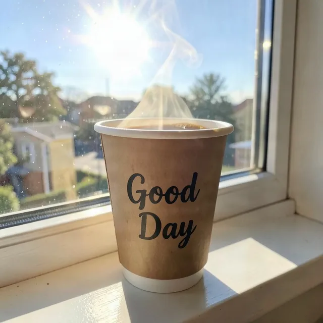 Пара нейросвязей — Good Day — обложка релиза