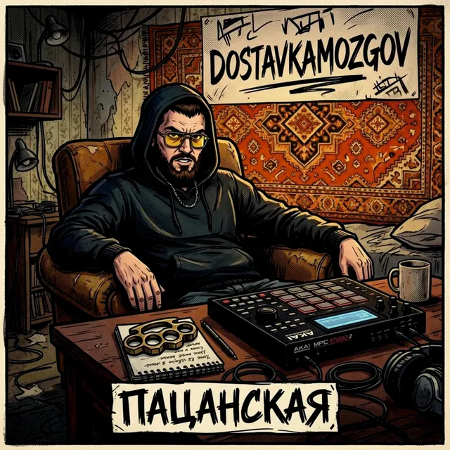 Dostavkamozgov — Пацанская — обложка релиза
