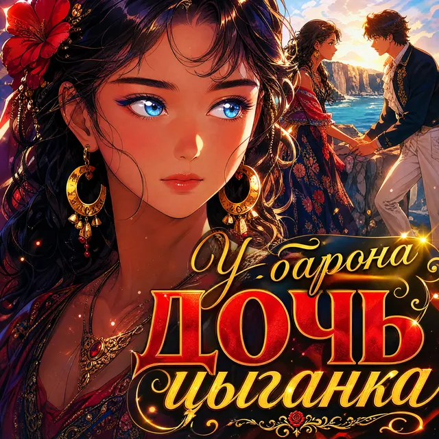 Галина Петайкина — У барона дочь цыганка — обложка релиза