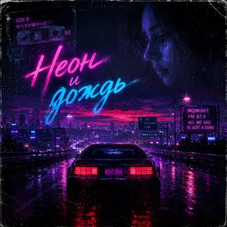 Обложка релиза «Неон и дождь»