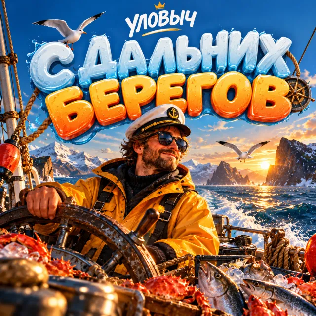 УЛОВЫЧ — С дальних берегов — обложка релиза
