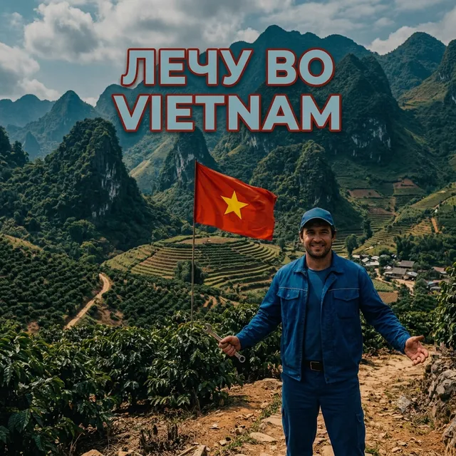 GazRock — ЛЕЧУ ВО VIETNAM — обложка релиза