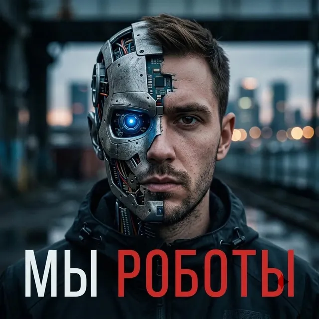 Guridze — Мы роботы — обложка релиза