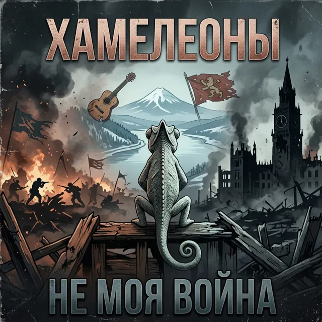 Хамелеоны — Не моя война — обложка релиза