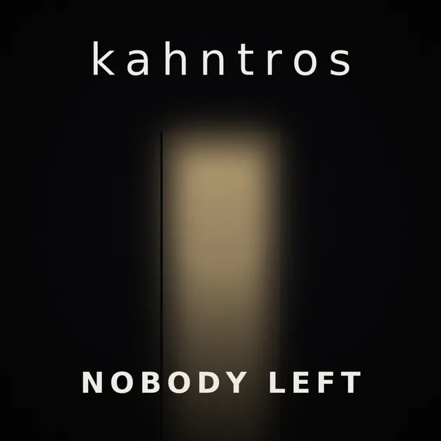 kahntros — Nobody Left — обложка релиза