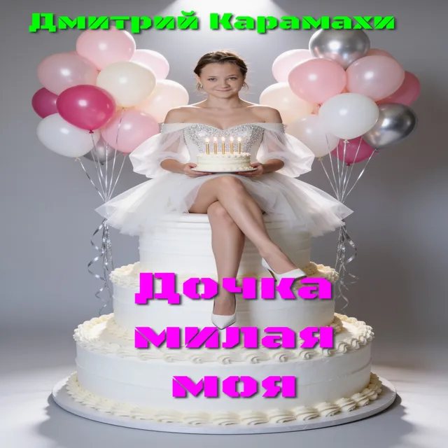 Дмитрий Карамахи — Дочка милая моя — обложка релиза