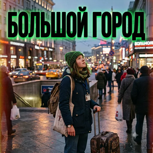 GazLodya — БОЛЬШОЙ ГОРОД — обложка релиза