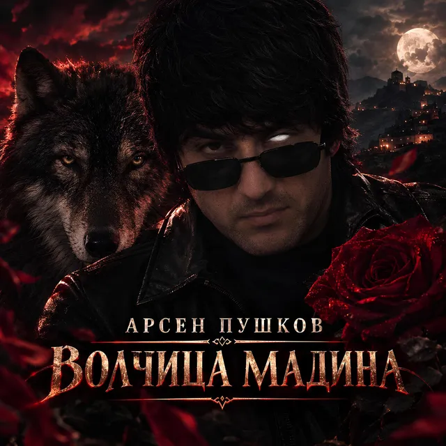 Арсен Пушков — Волчица Мадина — обложка релиза