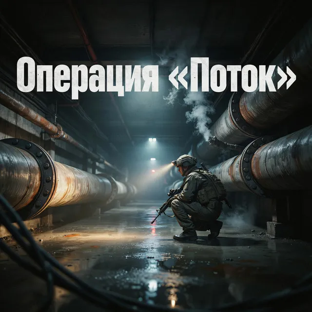 Позывной Пахан — Операция «Поток» — обложка релиза