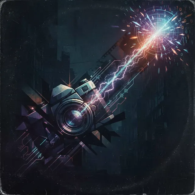 RomexB — Celluloid Saboteur — обложка релиза