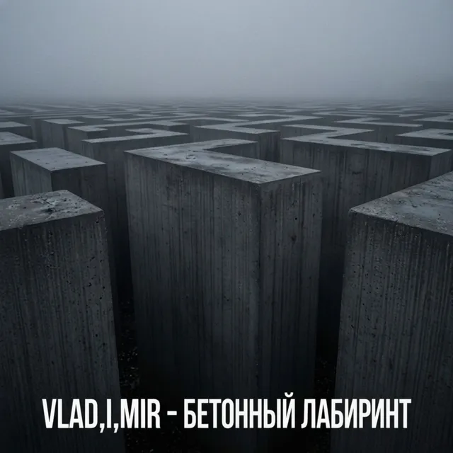 Vlad_i_mir — Бетонный лабиринт — обложка релиза