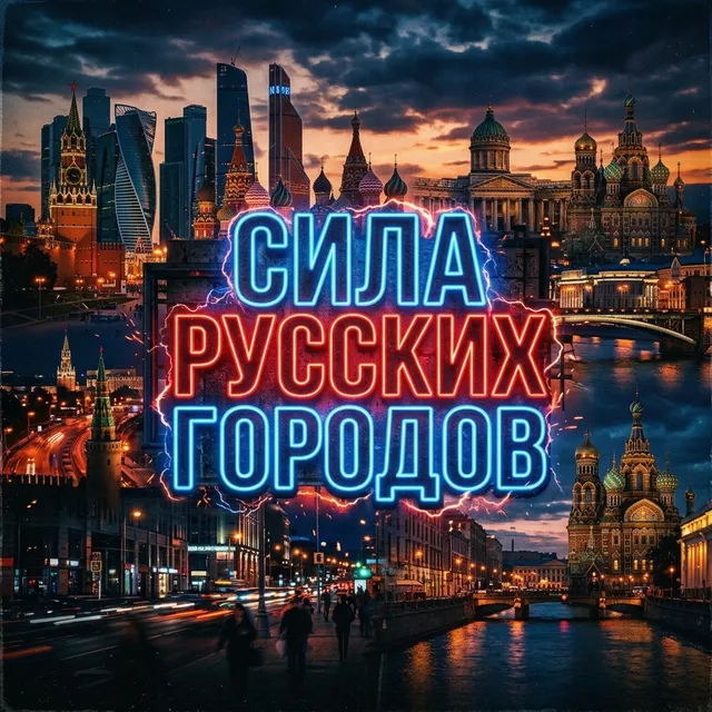 GazLodya — СИЛА РУССКИХ ГОРОДОВ — обложка релиза