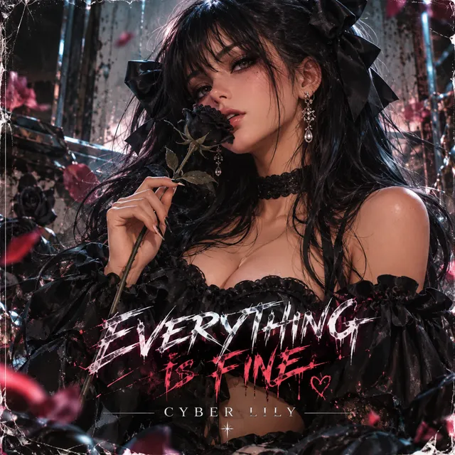 Cyber_Lily — Everything is fine — обложка релиза