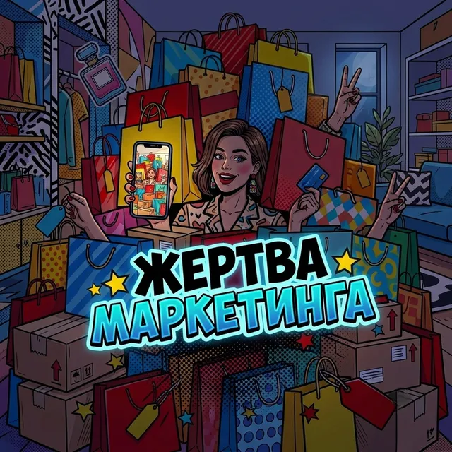 GazLodya — ЖЕРТВА МАРКЕТИНГА — обложка релиза