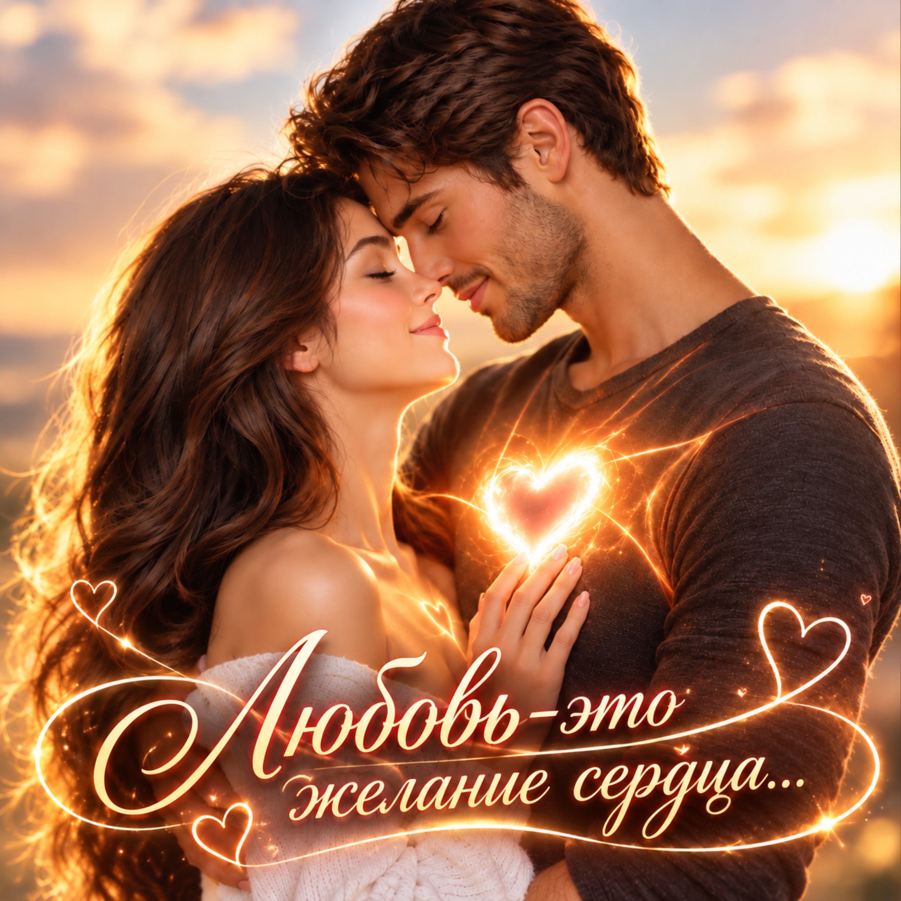 Любовь-это желание сердца — обложка