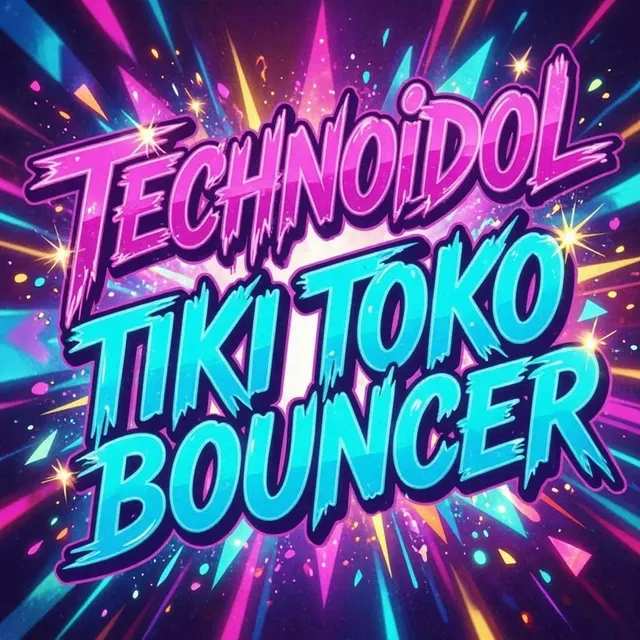 Technoidol — Tiki Toko Bouncer — обложка релиза