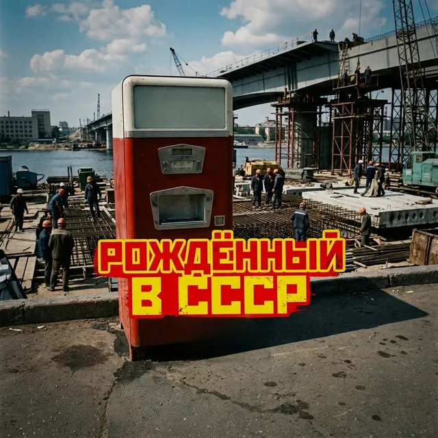 GazLodya — РОЖДЁННЫЙ В СССР — обложка релиза