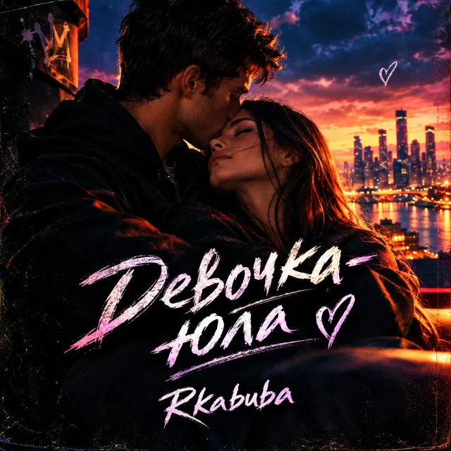 Rkabuba — Девочка-юла — обложка релиза