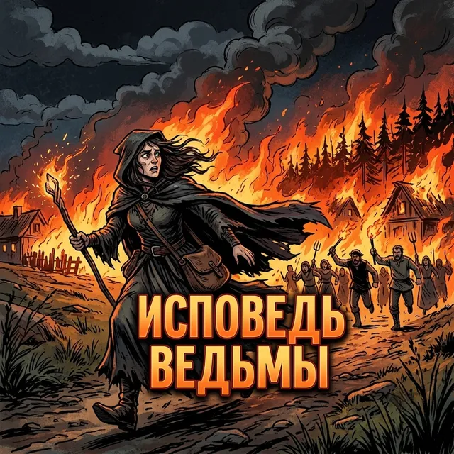 GazRock — ИСПОВЕДЬ ВЕДЬМЫ — обложка релиза