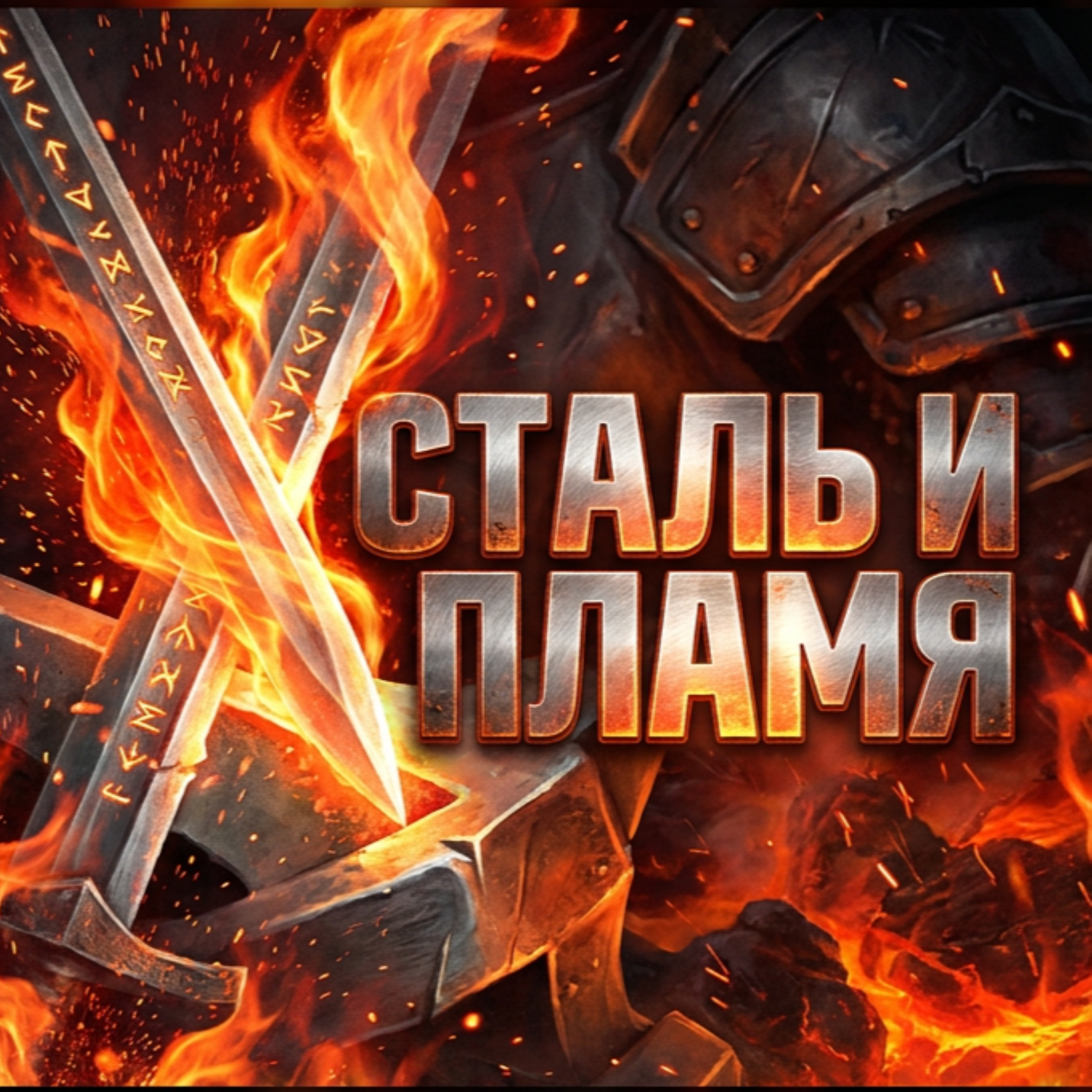 Сталь и пламя — обложка