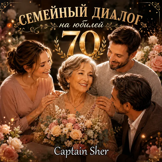 Captain Sher — Семейный диалог, юбилей 70 — обложка релиза