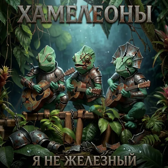 Хамелеоны — Я не железный — обложка релиза