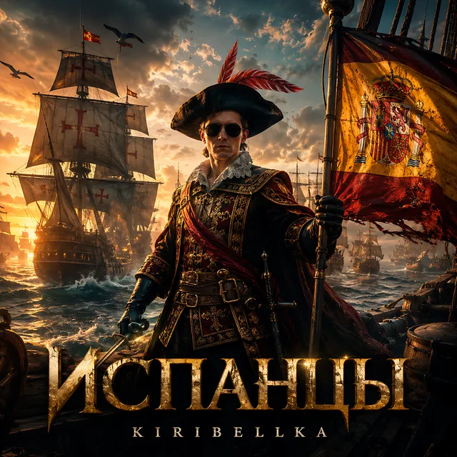 KIRIBELLKA — Испанцы — обложка релиза